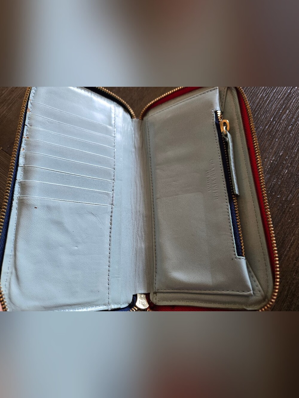 Clare V. half Zip Wallet Brown - Picture 7 of 12